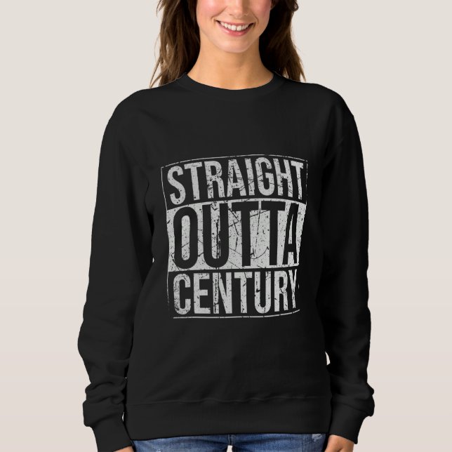 Straight Outta Century Vintage T Shirt (Framsida)