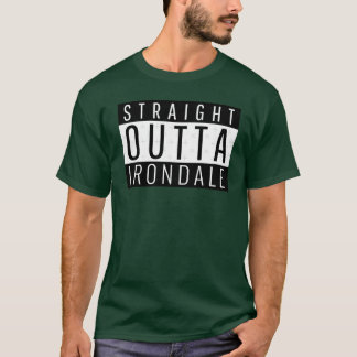 Straight Outta Irondale Alabama Oversized T Shirt