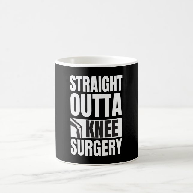 Straight Outta Knee Surgery Kaffemugg (Center)