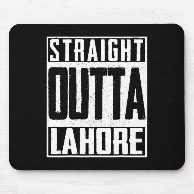 Straight Outta Lahore Pakistan Pakistani Cricket-f Musmatta (Framsidan)