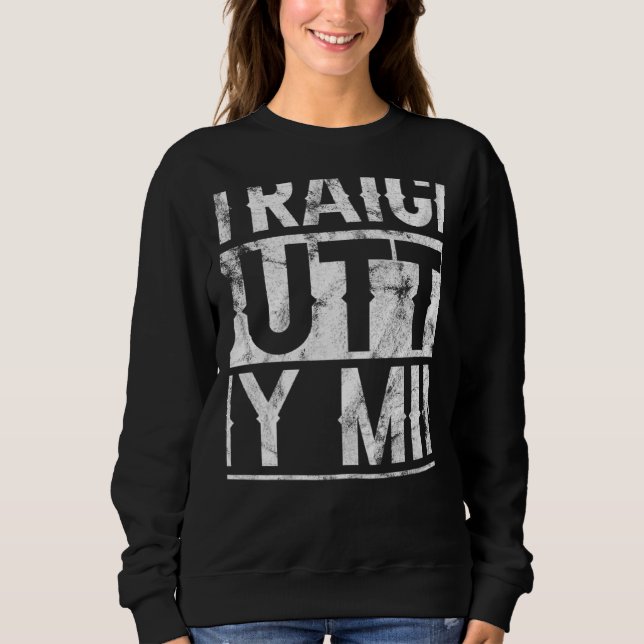 Straight Outta My Mind Going Crazy T Shirt (Framsida)