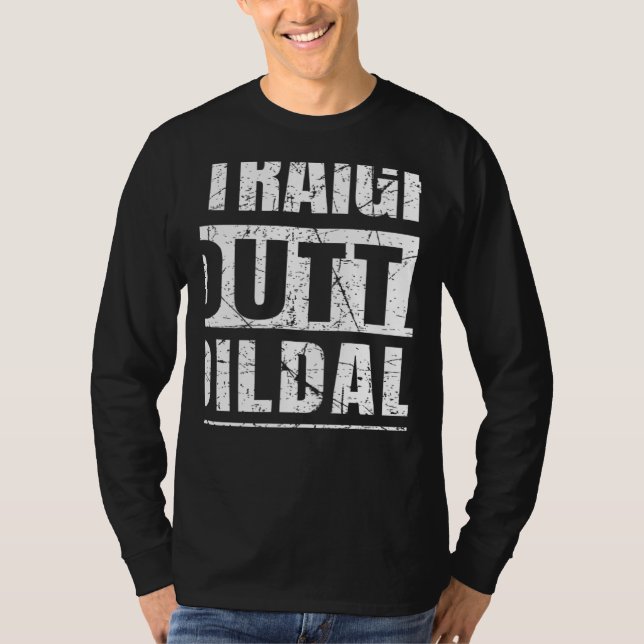 Straight Outta Oildale T Shirt (Framsida)