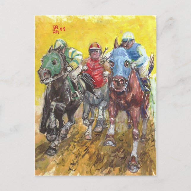 STRAIGHTAWAY! vykort (Framsida)