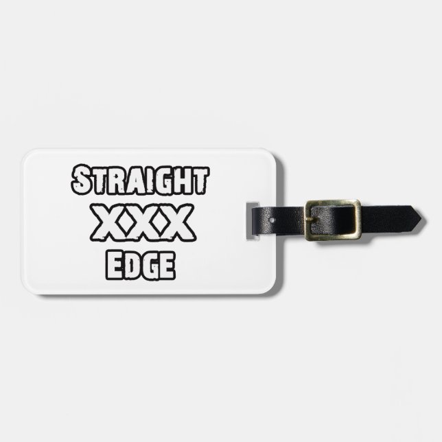 Straightedge Bagagebricka (Horisontell Framsida)