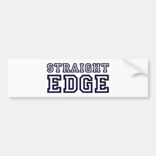 StraightEdge Bildekal