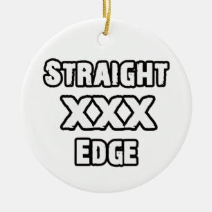 Straightedge Julgransprydnad Keramik