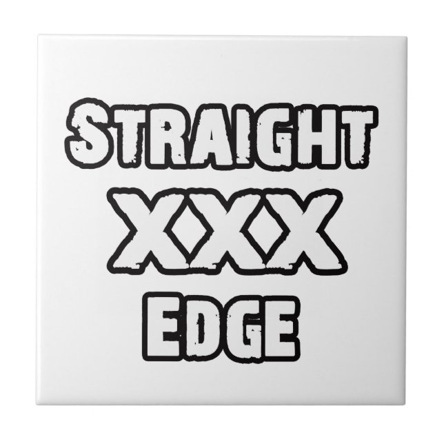 Straightedge Kakelplatta (Framsidan)