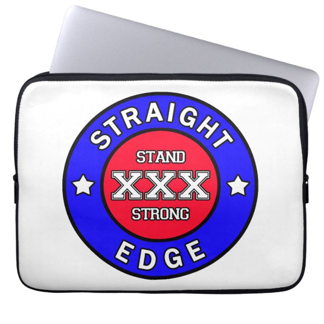 Straightedge laptop sleeve (Framsidan)