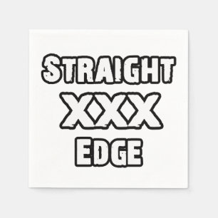 Straightedge Pappersservett