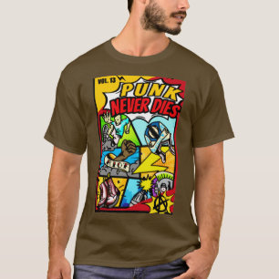 Strak dör aldrig nästa tecknad t shirt