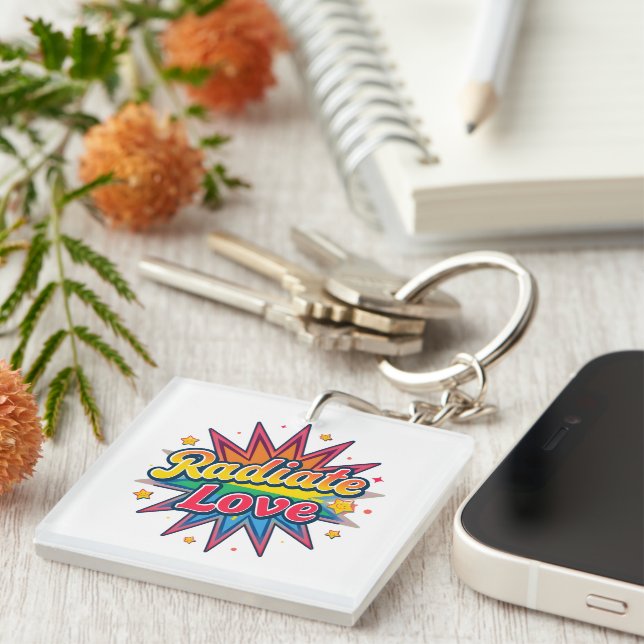 Stråla Kärlek Retro Design – Positiva Vibrationer  (Högra Framsidan)