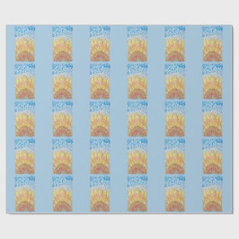 Strålande blommande solros presentpapper