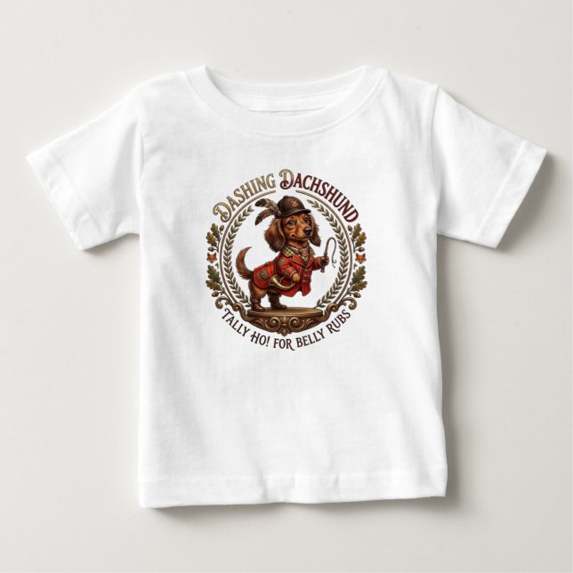 STRÅLANDE DACKEL T SHIRT (Framsida)