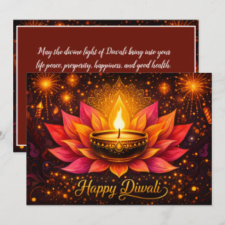 Strålande Diwali-glädje Inbjudningar