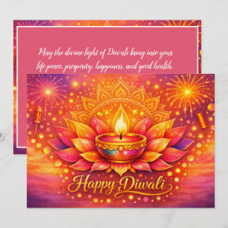 Strålande Diwali-glädje Inbjudningar