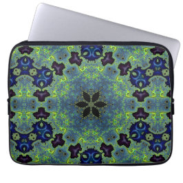 Strålande fraktal symfoni laptop fodral