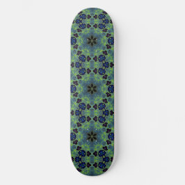 Strålande Fraktal Symfoni Mini Skateboard Bräda 18,5 Cm
