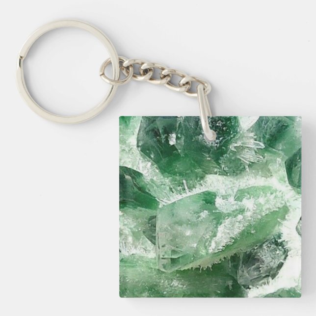 Strålande jordmineral Kvarts Kloritinneslutning (Framsidan)