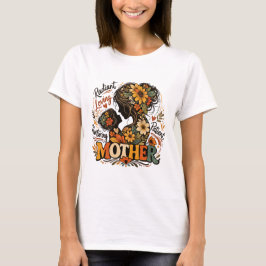 Strålande kärleksfull närande mors dag t shirt