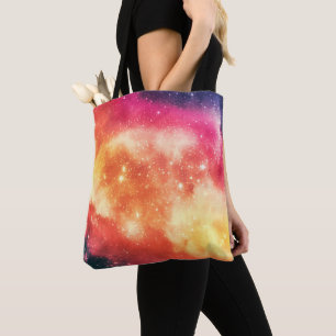 Strålande Kosmisk Nebulosa Tygkasse