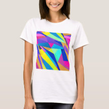 Strålande mosaik kvinnors t-shirt