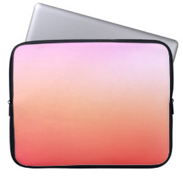 Strålande Pastell Solnedgångsgradient Laptop Fodral