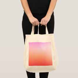 Strålande Pastell Solnedgångsgradient Tygkasse