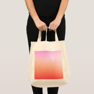 Strålande Pastell Solnedgångsgradient Tygkasse
