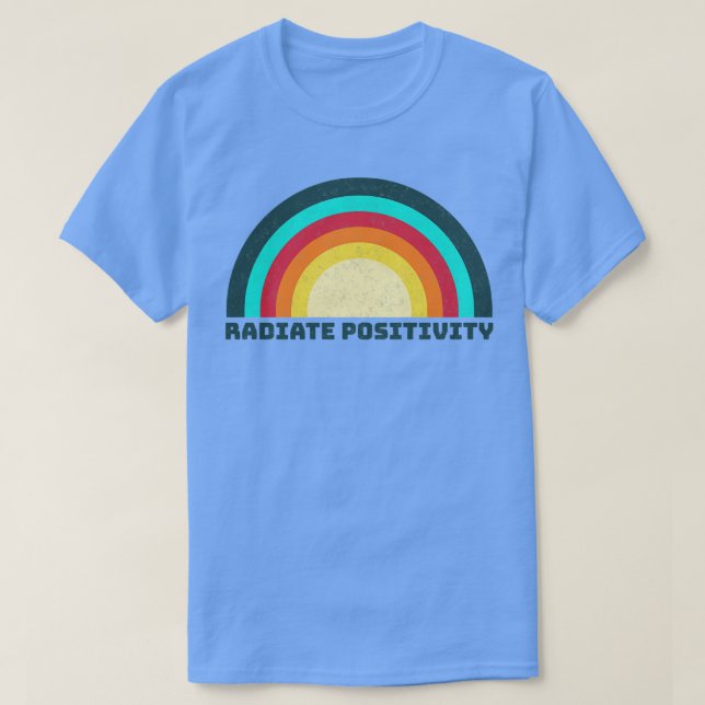 Strålande positivitet t shirt (Design framsida)