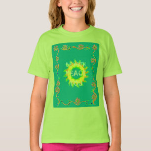 Strålande sol: Fred vare med dig Inspirerande tryc Tee Shirt