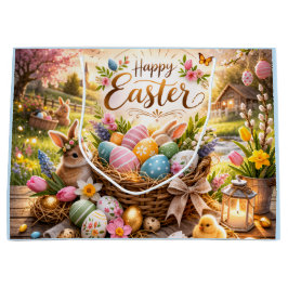 Strålande soluppgång God påsk