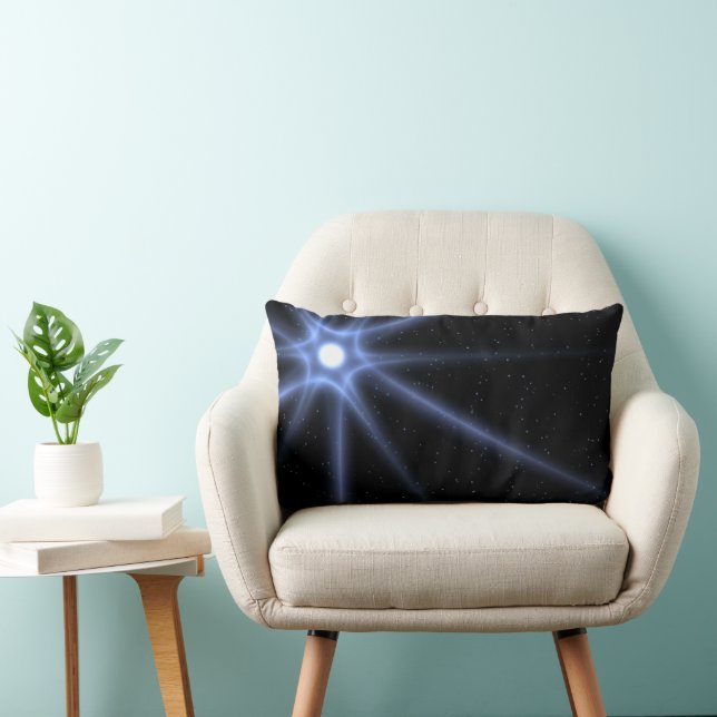 Strålande stjärna lumbarkudde (Stol)