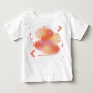 Strålande Stjärnexplosion Abstrakt Design T Shirt