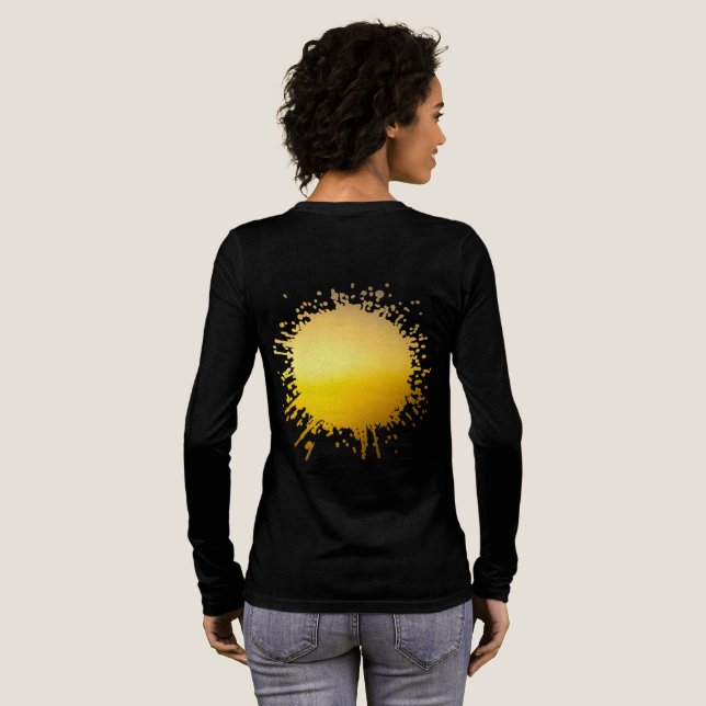 Strålande Tystnad T Shirt (Hel baksida)