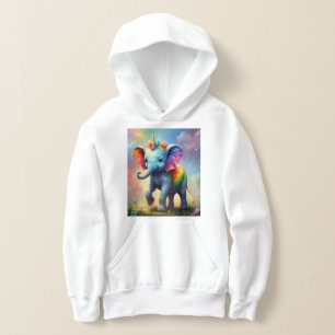 Strålande under: Regnbågsbaby Enhörningelefant T Shirt