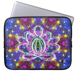 Strålande Zen Lotus Laptop Fodral
