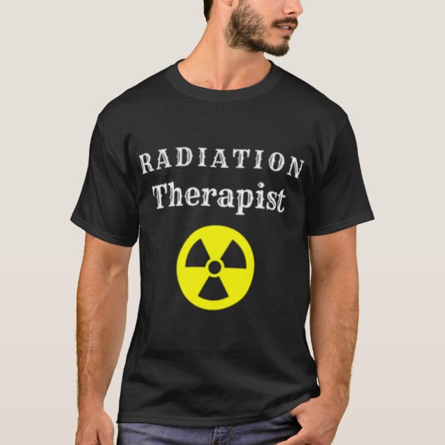 Strålbehandling Strålbehandling Kemothera T Shirt (Framsida)