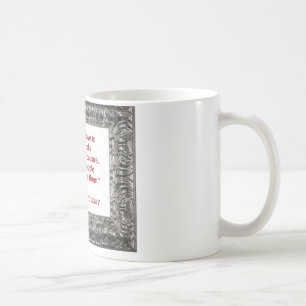 StrålBradbury citationstecken om brinns bokar Kaffemugg