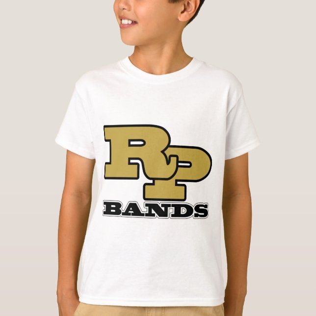 Stråle-Pec sätter band RP-logotypen Tee (Framsida)