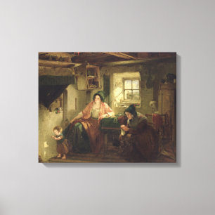 Strålen av solljus, 1857 canvastryck