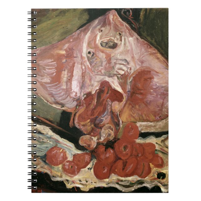 Strålen. c.1924 anteckningsbok med spiral (Framsidan)