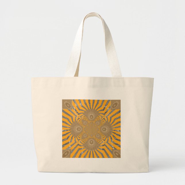 Strålglans inom räckhåll | Gilded Zephyr Tote & Tr Jumbo Tygkasse (Framsidan)