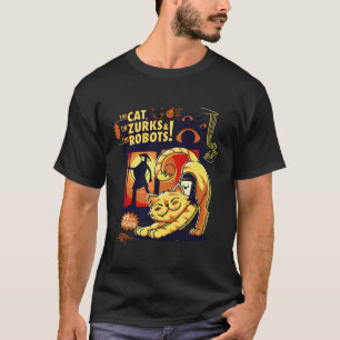 Strålkastare och robotar t shirt