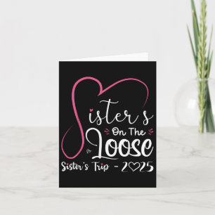 Strålkastare på loose Shirt Sisters Resa 2025 Vaca Kort