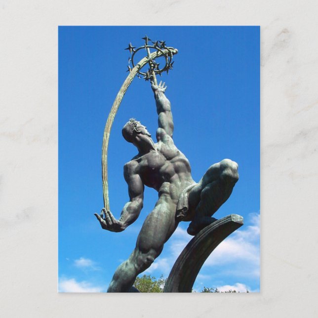 Strålkastarkort Vykort (Framsida)