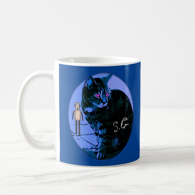 Strålkatt i Äventyr Kaffemugg (Vänster)
