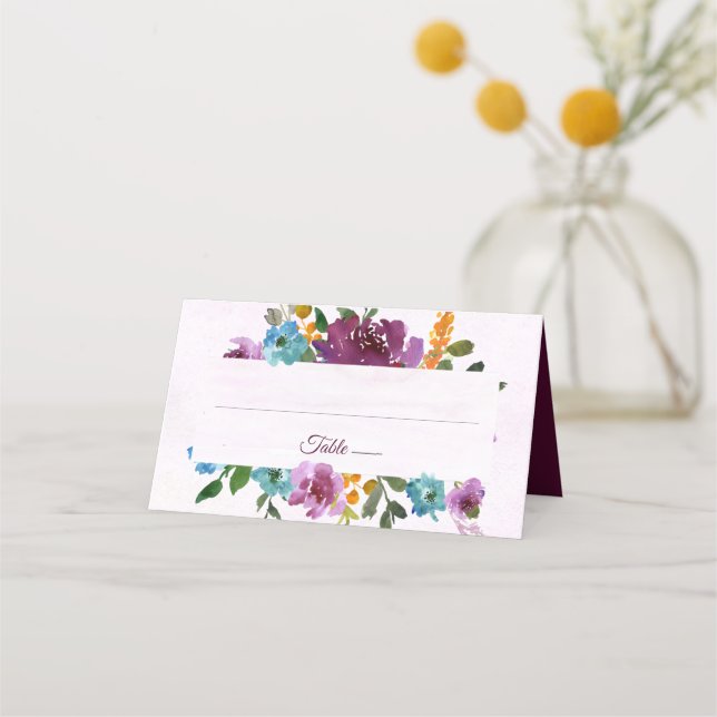 Strålning | Bröllop-platskort Placeringskort (Framsida)