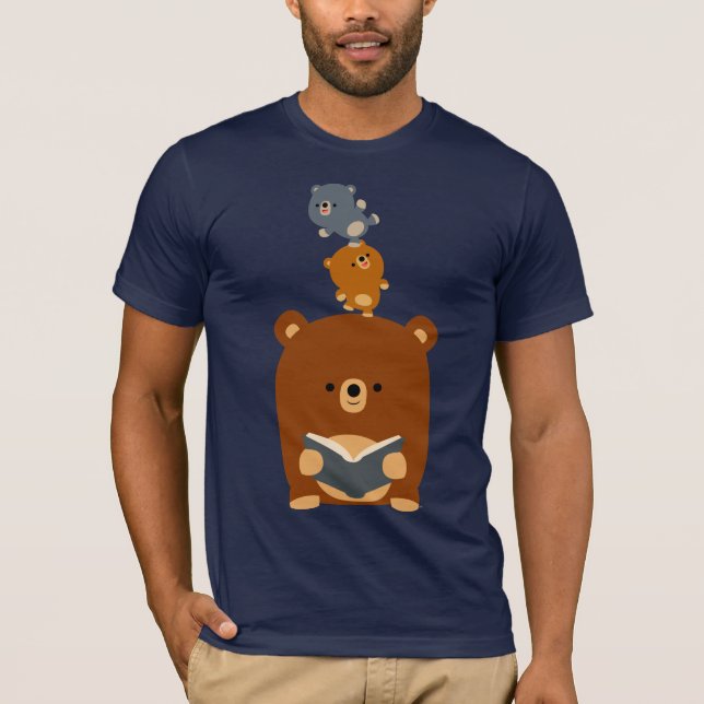 Strålning och Unge T-Shirt för Tecknad (Framsida)