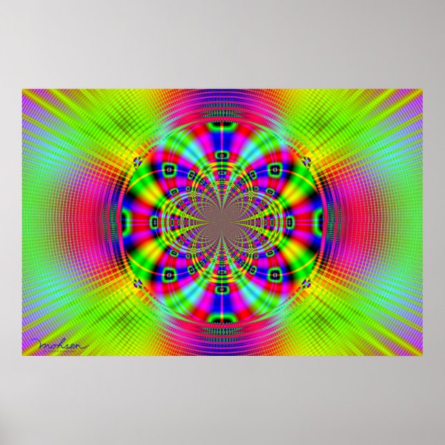 Strålning Poster (Framsidan)