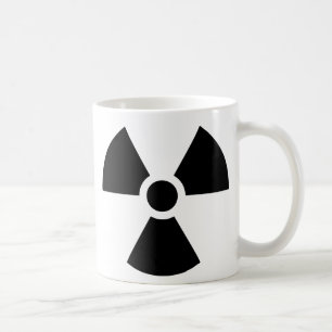 Strålning Trefoil-symbol Kaffemugg